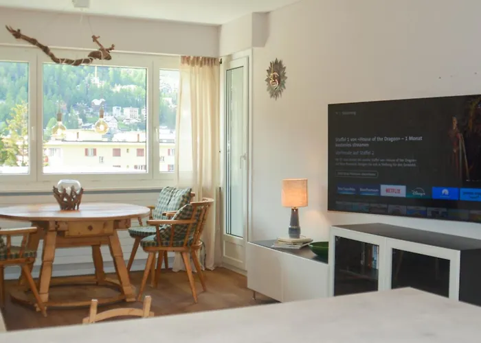 Swissme - Neu-seeblick-balkon-parkplatz-nahe Bergbahn Appartement