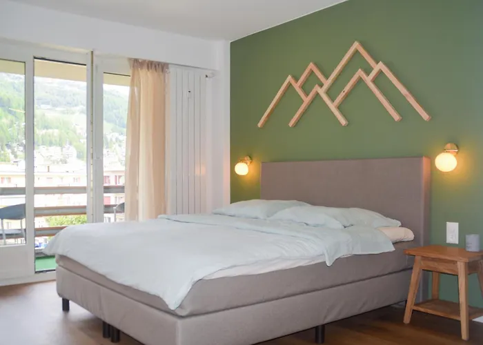 Swissme - Neu-seeblick-balkon-parkplatz-nahe Bergbahn Saint-Moritz