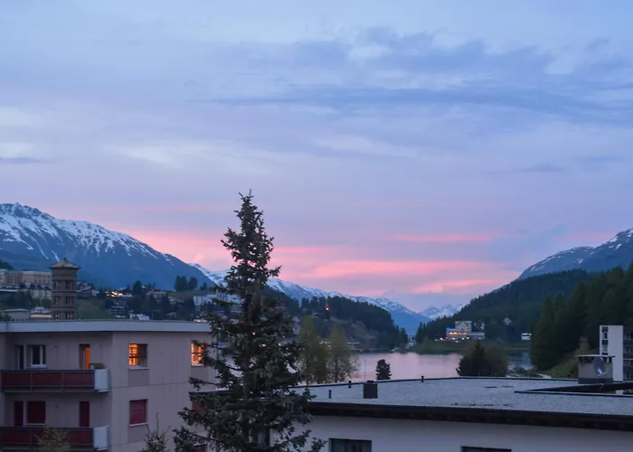 Swissme - Neu-seeblick-balkon-parkplatz-nahe Bergbahn Saint-Moritz