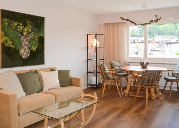 Swissme - Neu-seeblick-balkon-parkplatz-nahe Bergbahn Apartmán Svatý Mořic